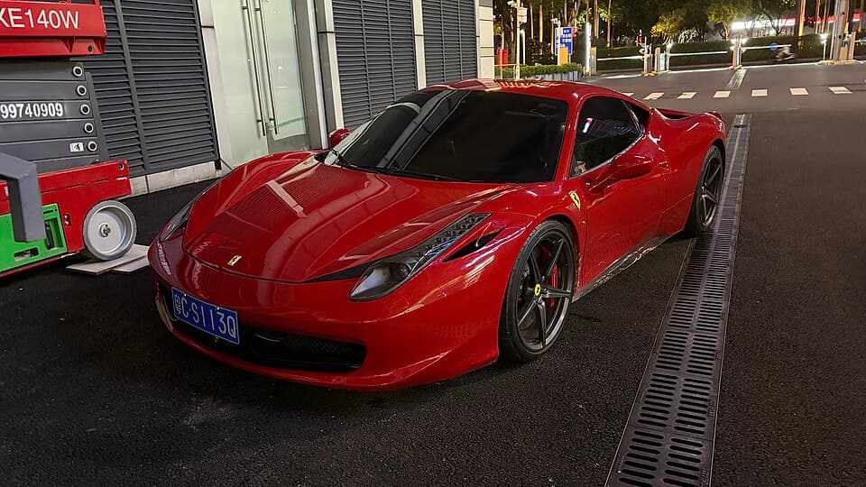 Ferrari 458 araç fotoğrafı