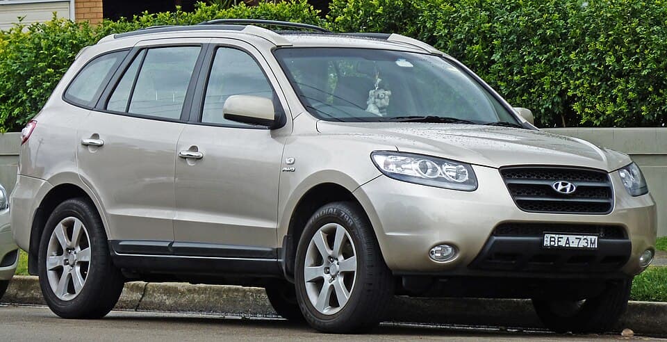 Hyundai Santa Fe 2006–2012 Far Camı