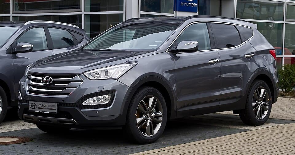 Hyundai Santa Fe 2013–2016 Far Camı