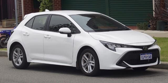Toyota Corolla araç fotoğrafı